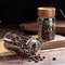 Airtight Glass Storage Jar With Wooden Lid Coffee Bean Container 1