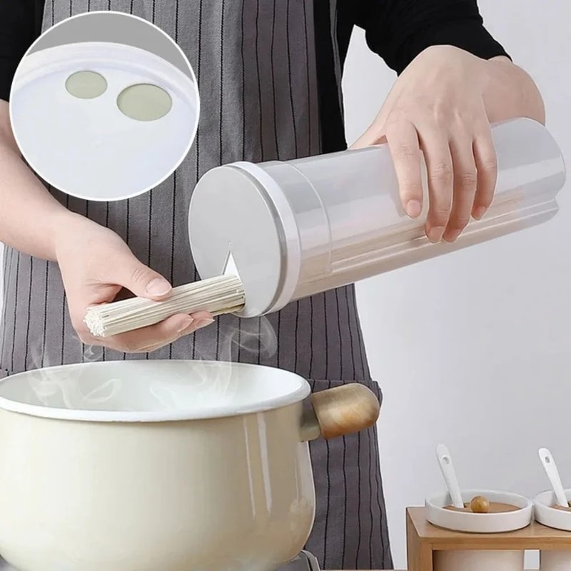 Airtight Food Storage Container Pasta And Grain Portion Jar 2