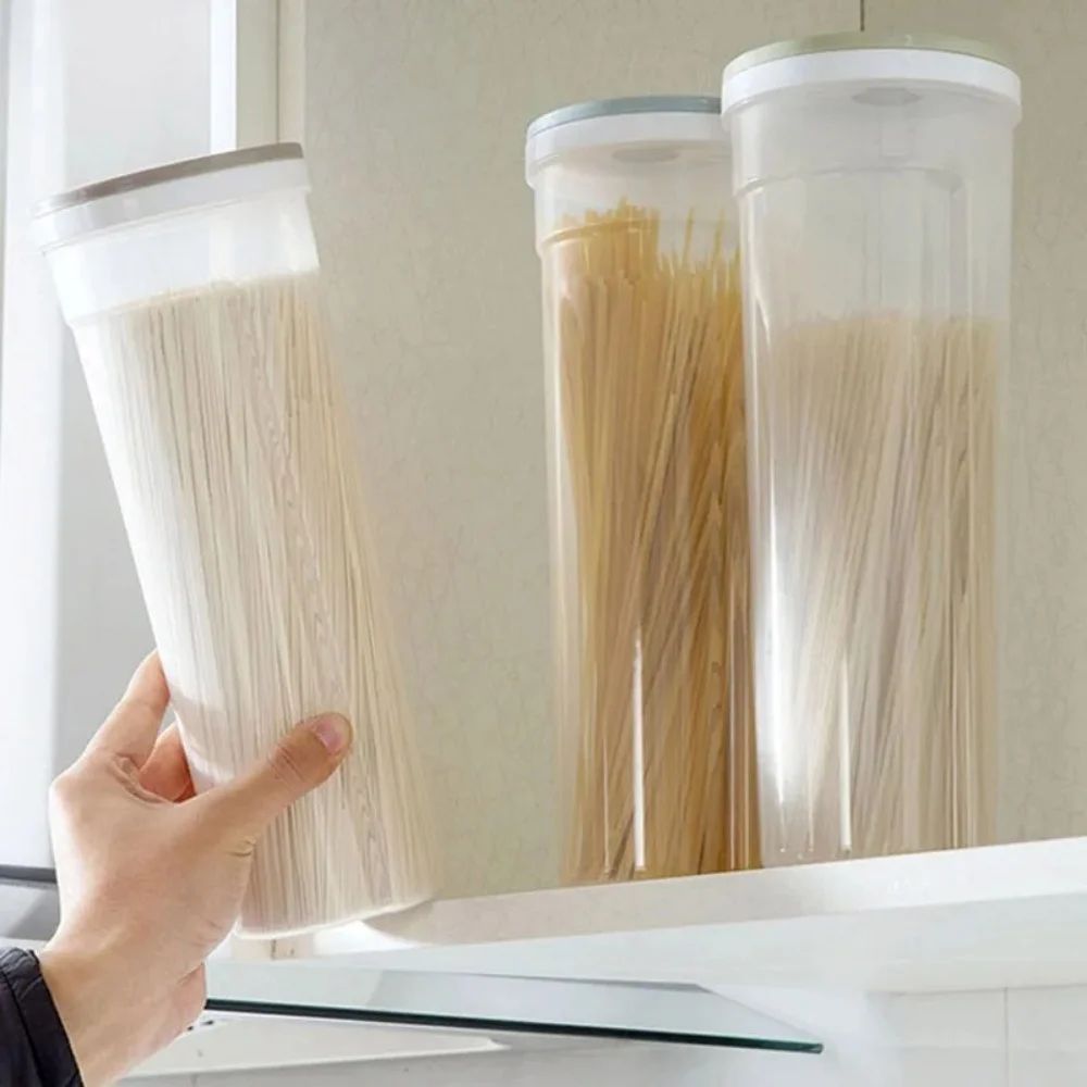 Airtight Food Storage Container Pasta And Grain Portion Jar 6