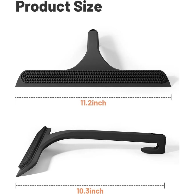 Silicone Shower Squeegee With T Shape Handle 5