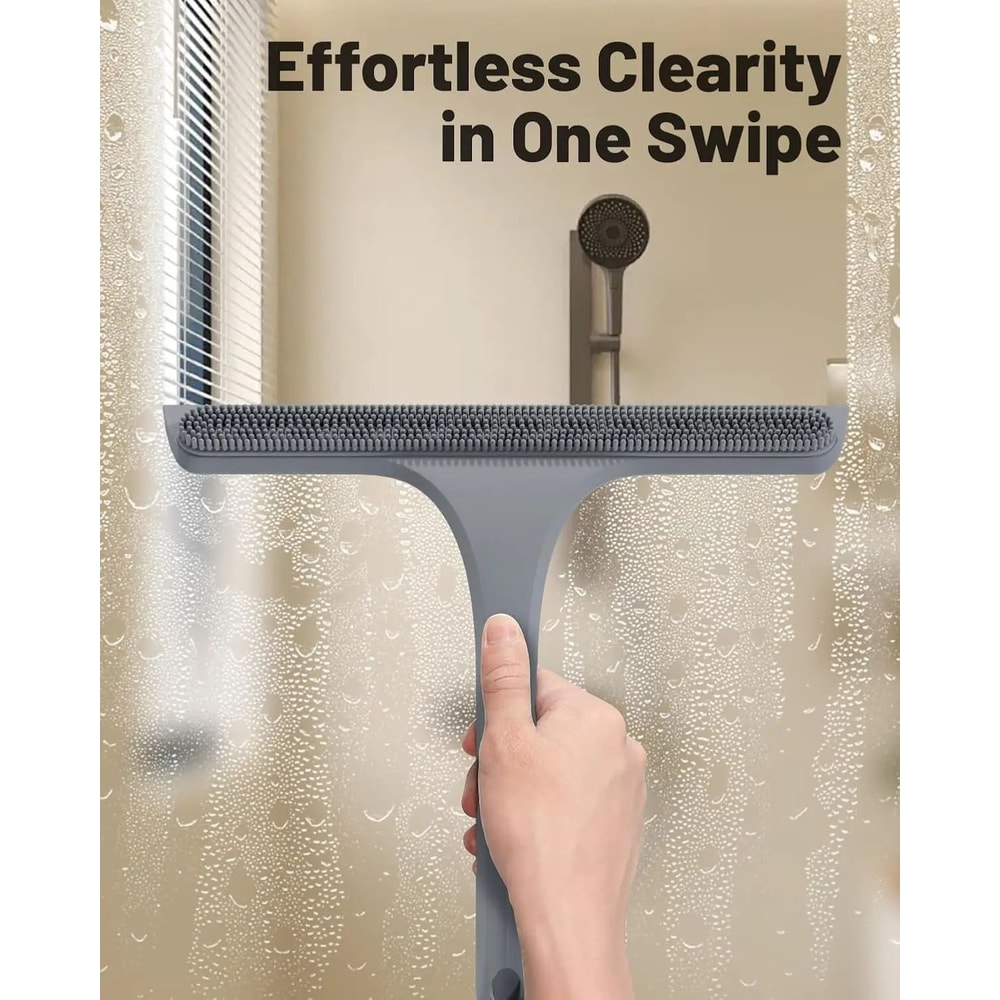 Silicone Shower Squeegee With T Shape Handle 10