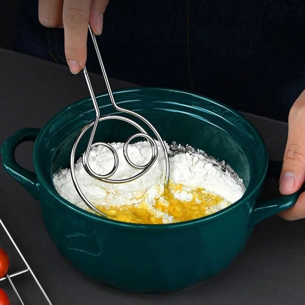Stainless Steel Dough Whisk For Baking And Mixing 2