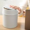 Mini Desktop Trash Can With Lid For Tabletop Use 5
