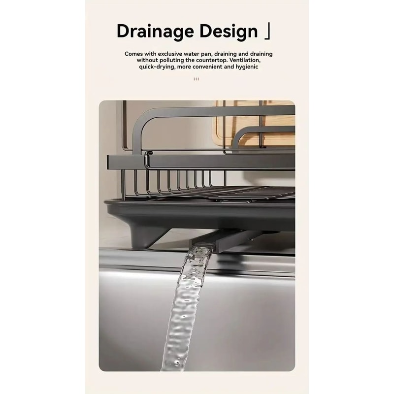 Heavy Duty Sink Base With Drain Board And Storage Rack 7