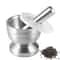 Stainless Steel Mortar And Pestle Spice Grinder Set 0