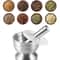 Stainless Steel Mortar And Pestle Spice Grinder Set 6
