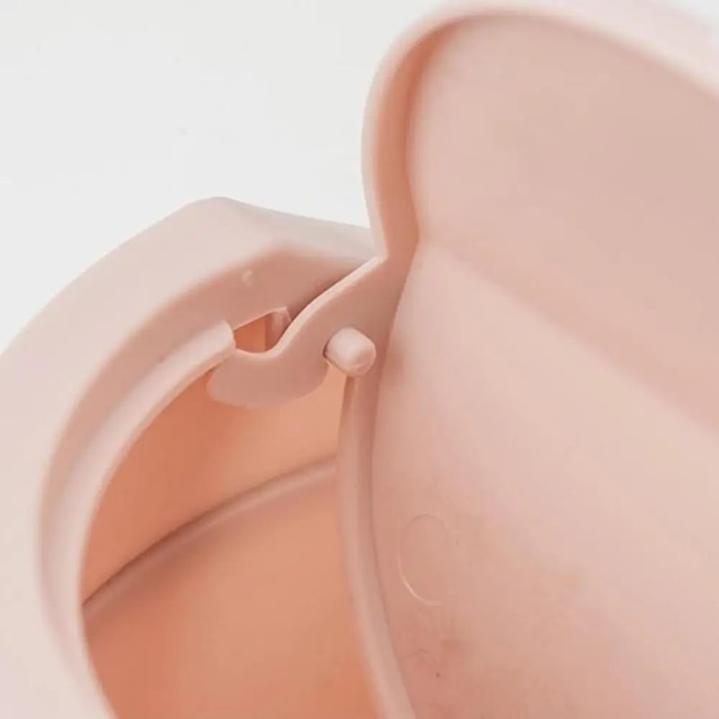 Mini Desktop Trash Can With Cover For Home And Office 6