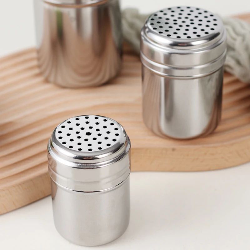 Stainless Steel Seasoning Jar With Rotating Cover 3