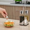 4 In 1 Seasoning Bottle Set With Rack And Dispensers 5