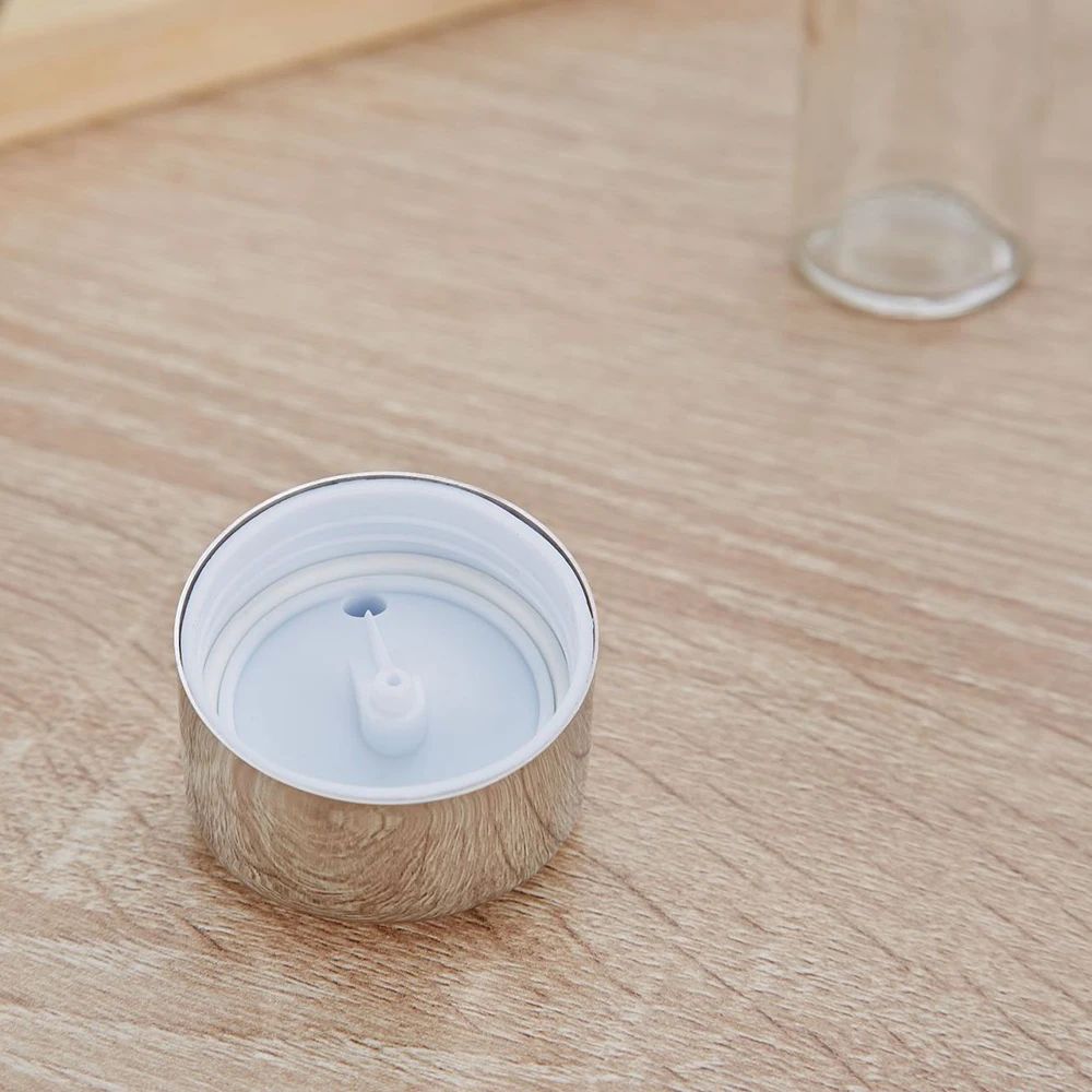 4 In 1 Seasoning Bottle Set With Rack And Dispensers 6