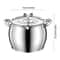 Stainless Steel Grease Container With Strainer Lid 1