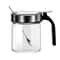 Glass Seasoning Jar With Spoon For Kitchen Storage 13