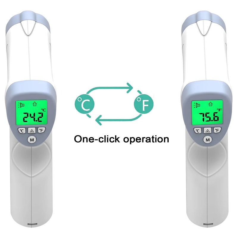 Non Contact Infrared Thermometer Laser Temperature Meter 9