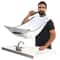 Beard Shaving Apron Cape With Suction Cups 8