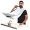 Beard Shaving Apron Cape With Suction Cups 8