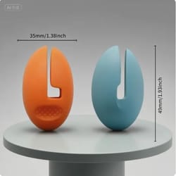 silicone thermometer probe clip for pot cooking