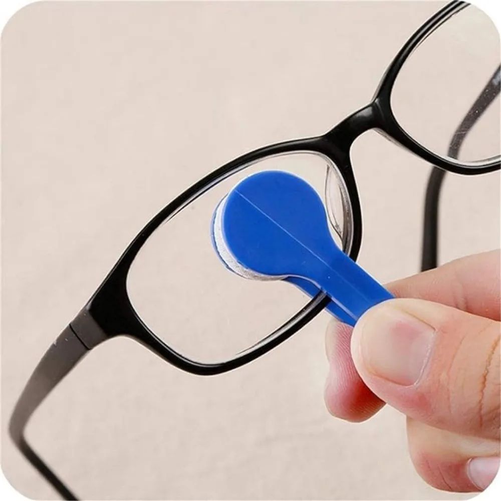 Portable Double Sided Glasses Cleaning Brush Tool 2