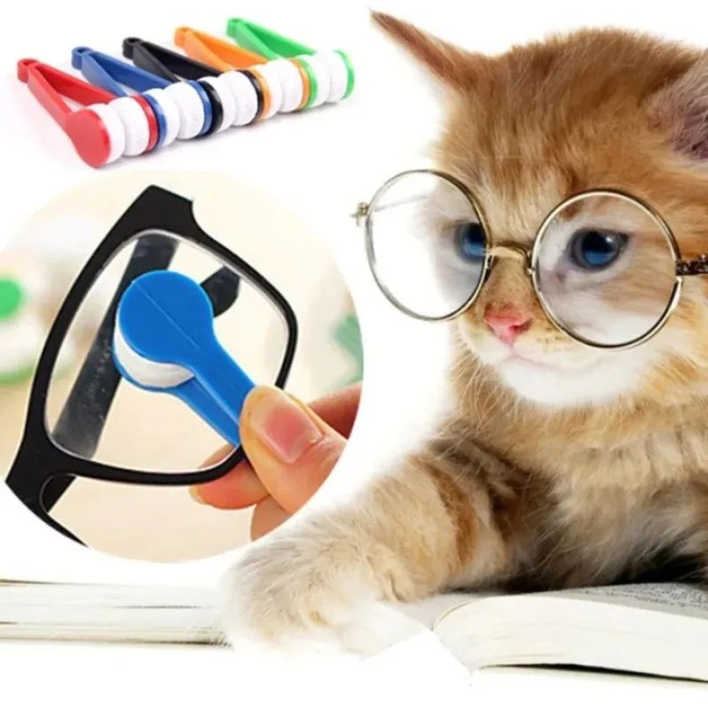 Portable Double Sided Glasses Cleaning Brush Tool 8