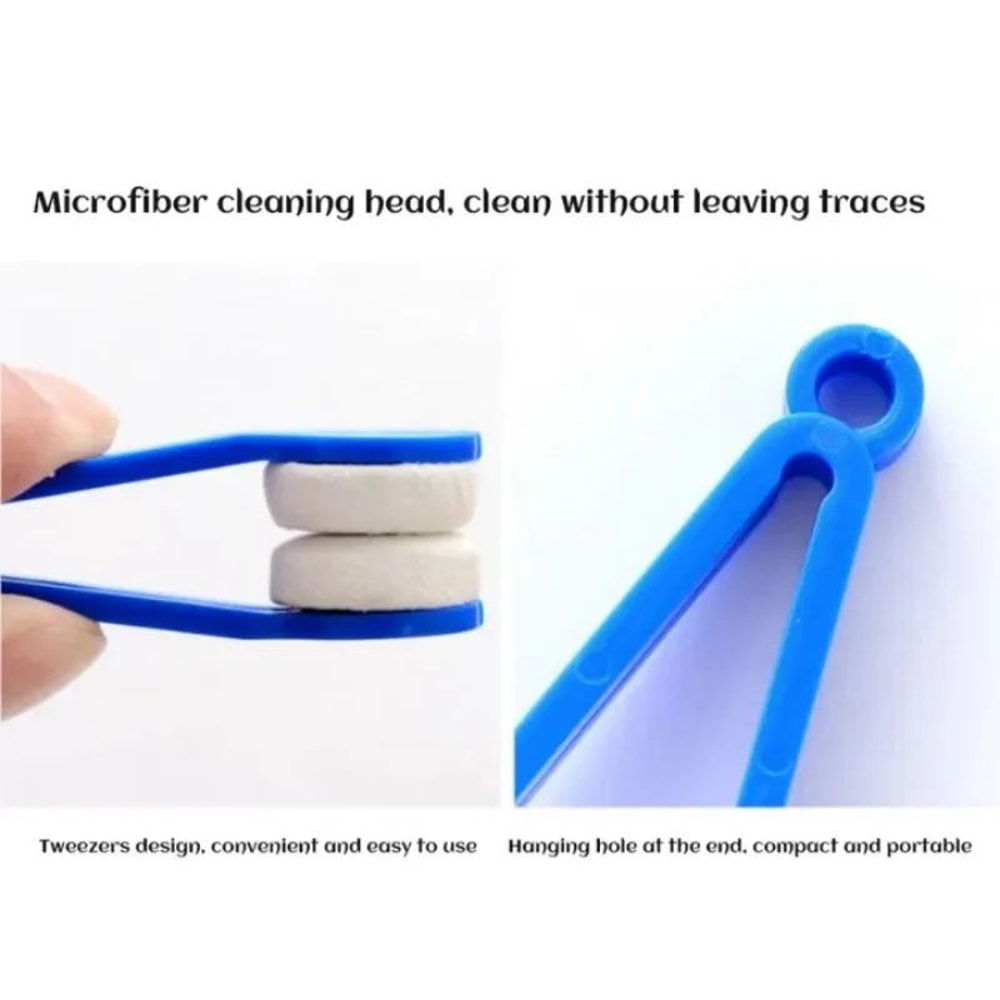 Portable Double Sided Glasses Cleaning Brush Tool 12