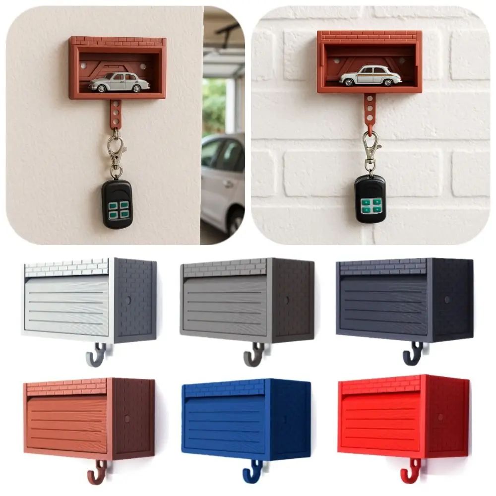 Creative Car Garage Key Holder Wall Mount Rack 2