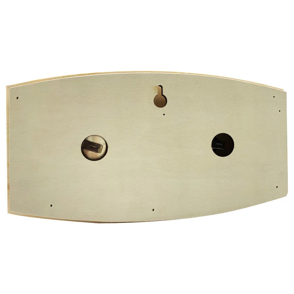 Wooden Sauna Thermometer And Humidity Meter 2