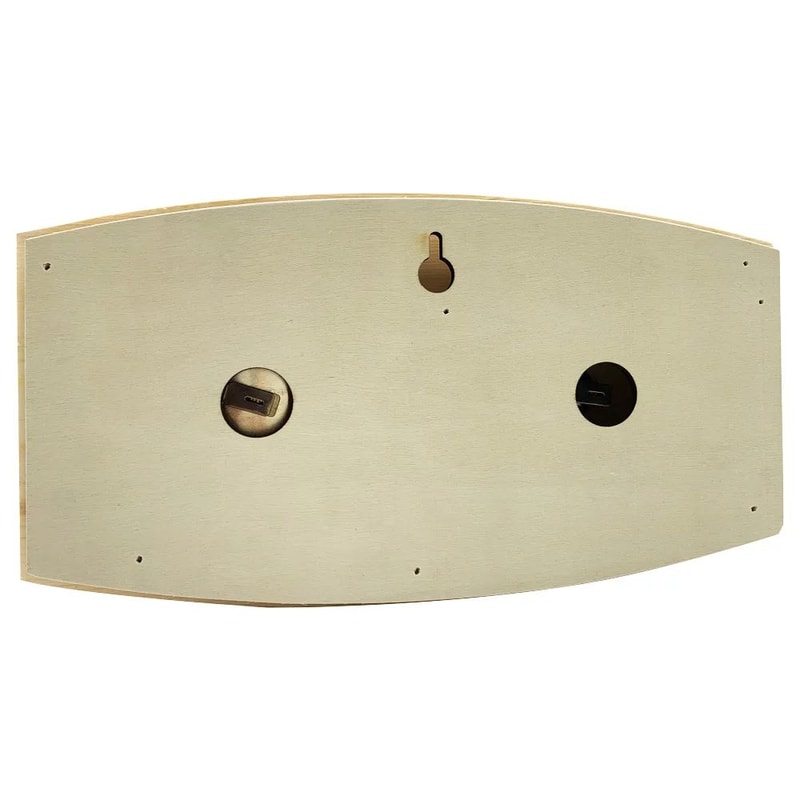 Wooden Sauna Thermometer And Humidity Meter 2