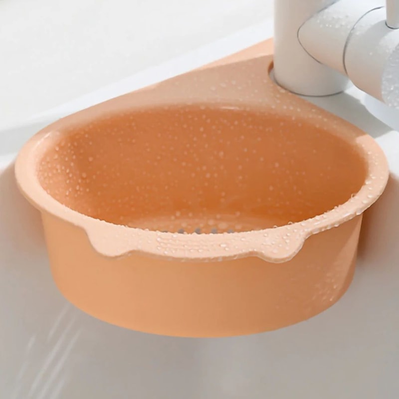 Cat Shape Sink Drain Basket Faucet Organizer 13