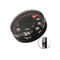 Mini Circular Waterproof Dial Thermometer 20mm 12