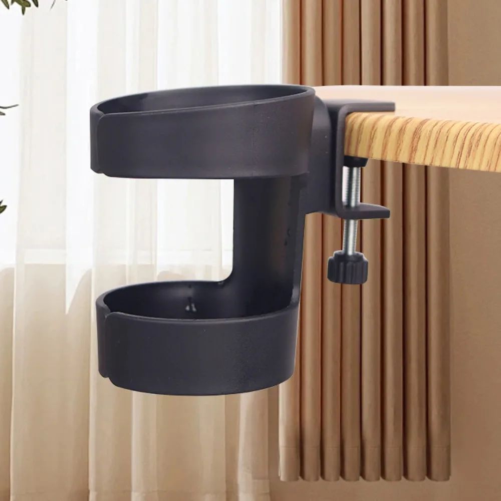 Portable Desk Cup Holder Anti Spill Table Mount Rack 3