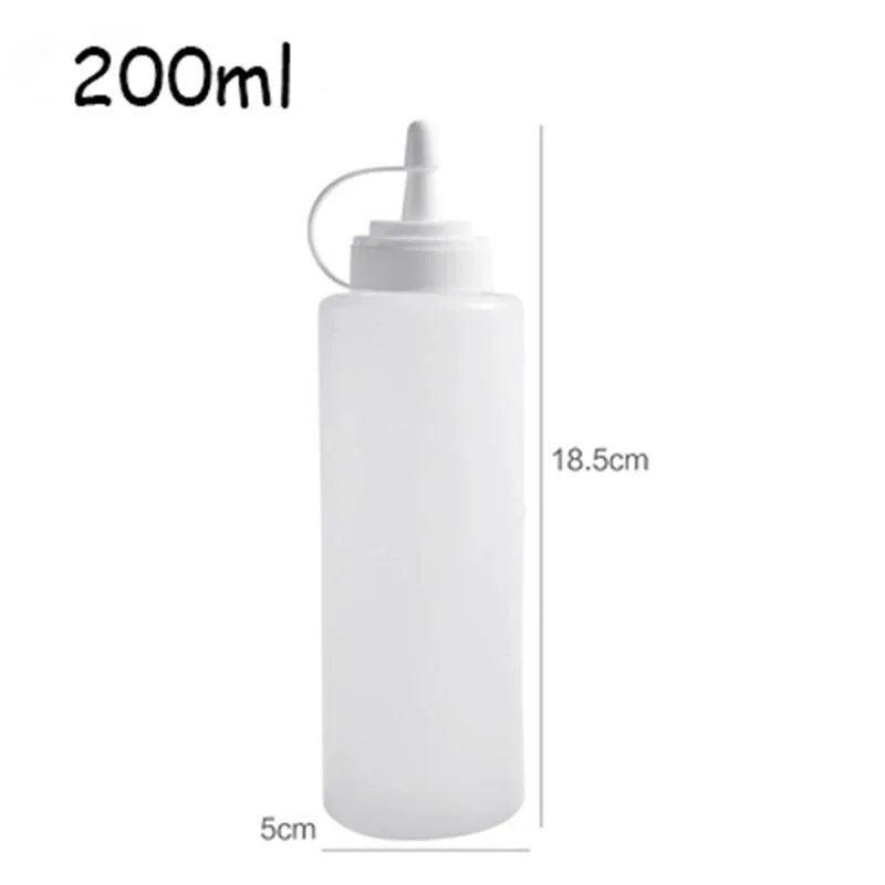 Condiment Squeeze Bottles For Sauce And Oil Storage 12