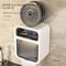 Wall Mounted Toilet Tissue Holder With Storage Rack 3