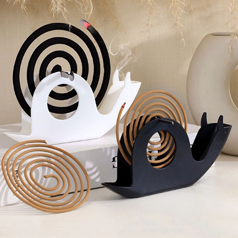 Modern Coil Incense Holder Mosquito Repellent Burner 0