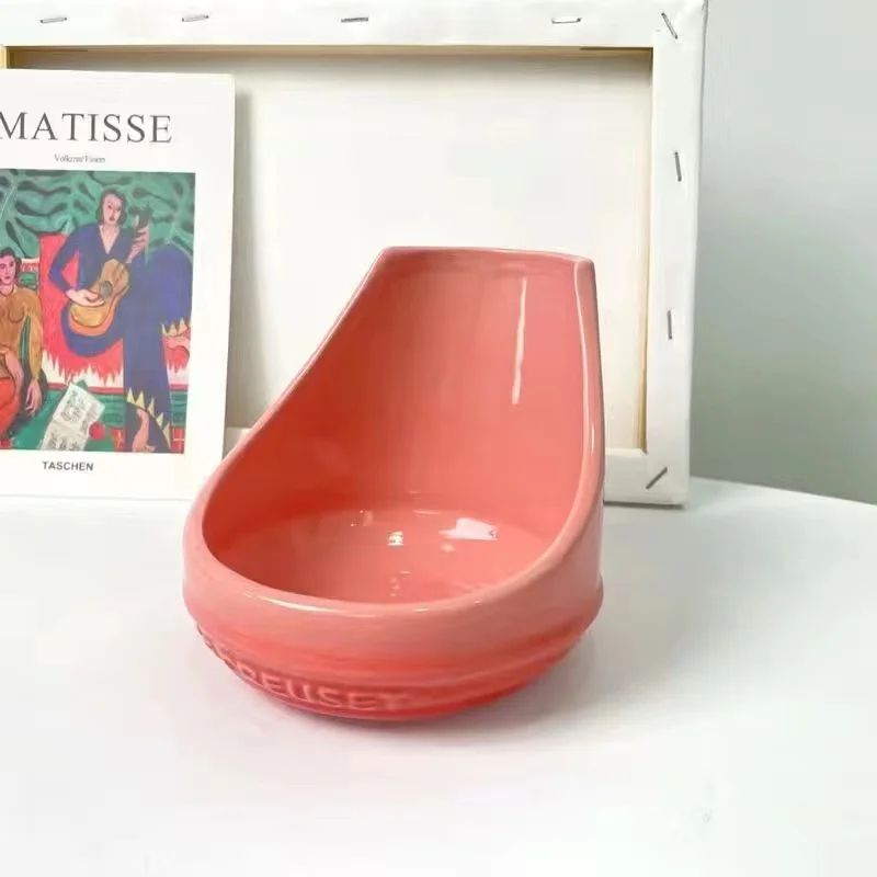 Elegant Ceramic Pot Lid And Spoon Holder Rack 5