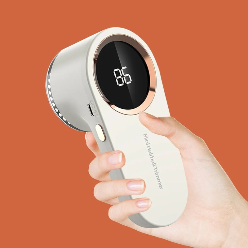 Electric Fabric Shaver Lint Remover With Digital Display 7