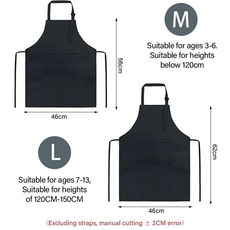Kids Chef Apron And Hat Set For Cooking And Crafts 1