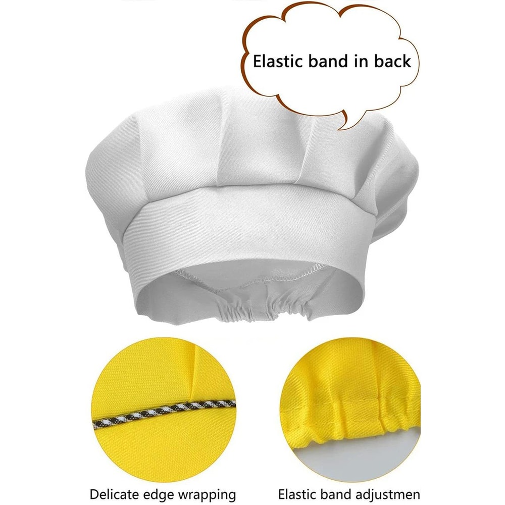 Kids Chef Apron And Hat Set For Cooking And Crafts 6