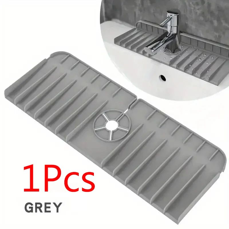 Silicone Faucet Drain Pad Sink Splash Guard 8