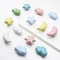 Cute Ceramic Star Moon Cloud Cabinet Knobs 5