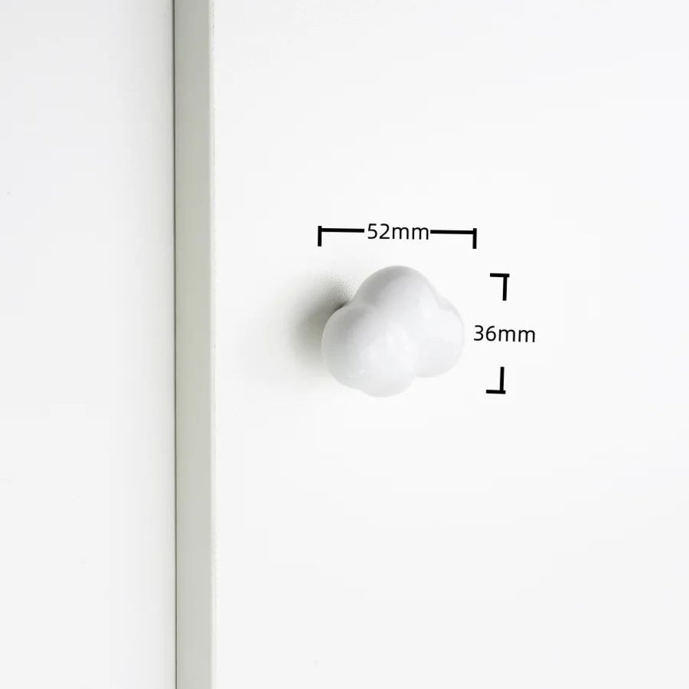 Cute Ceramic Star Moon Cloud Cabinet Knobs 15