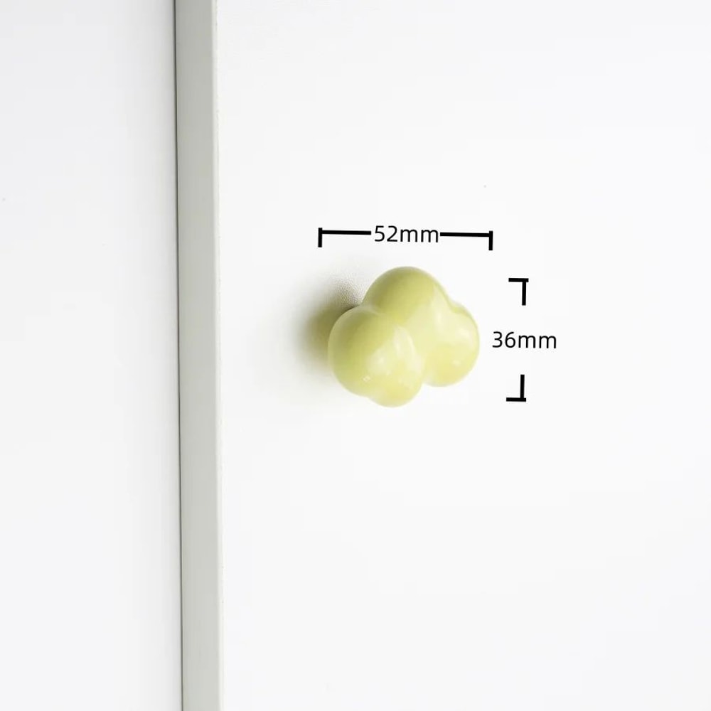 Cute Ceramic Star Moon Cloud Cabinet Knobs 17