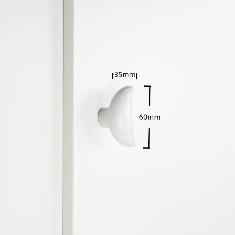 Cute Ceramic Star Moon Cloud Cabinet Knobs 11