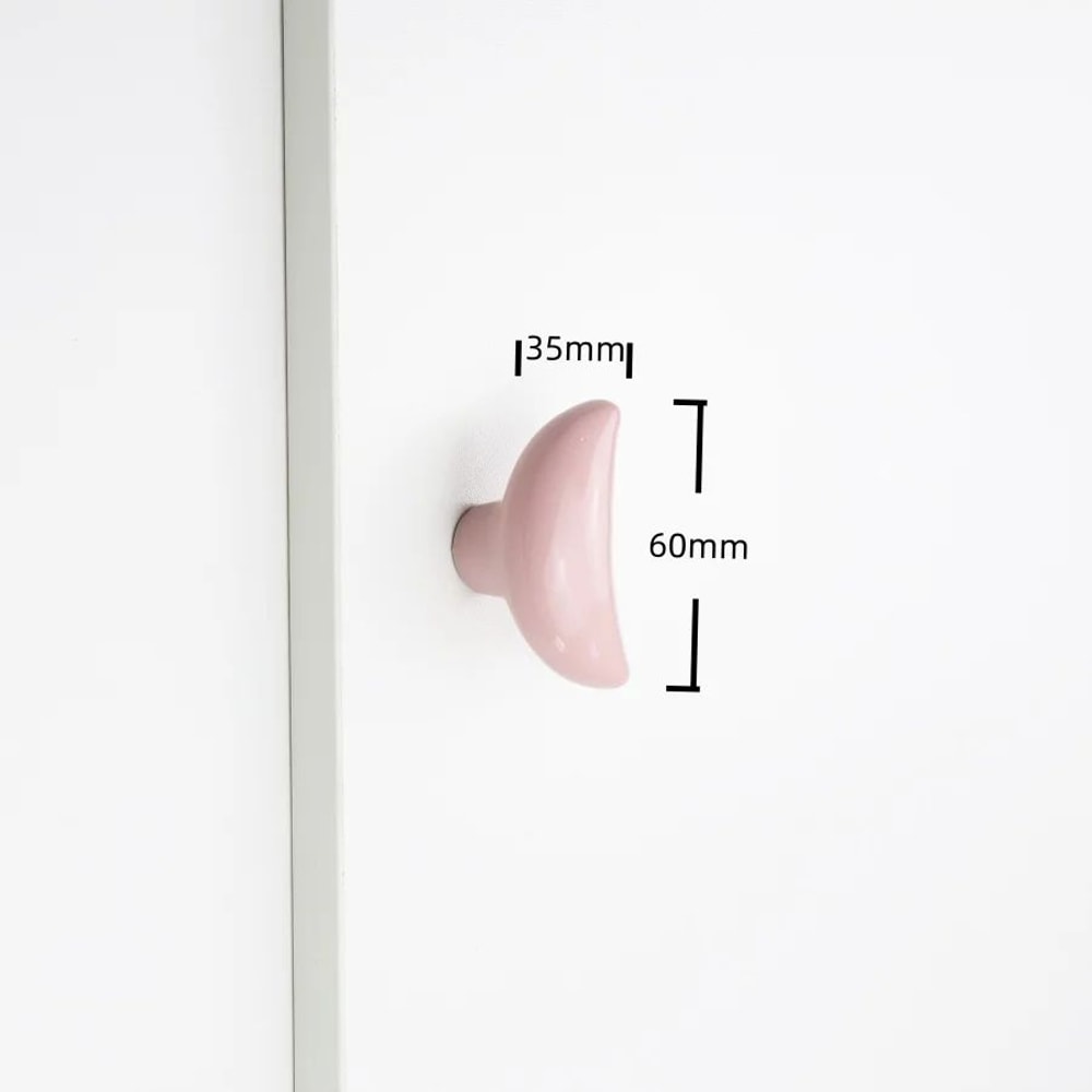 Cute Ceramic Star Moon Cloud Cabinet Knobs 12