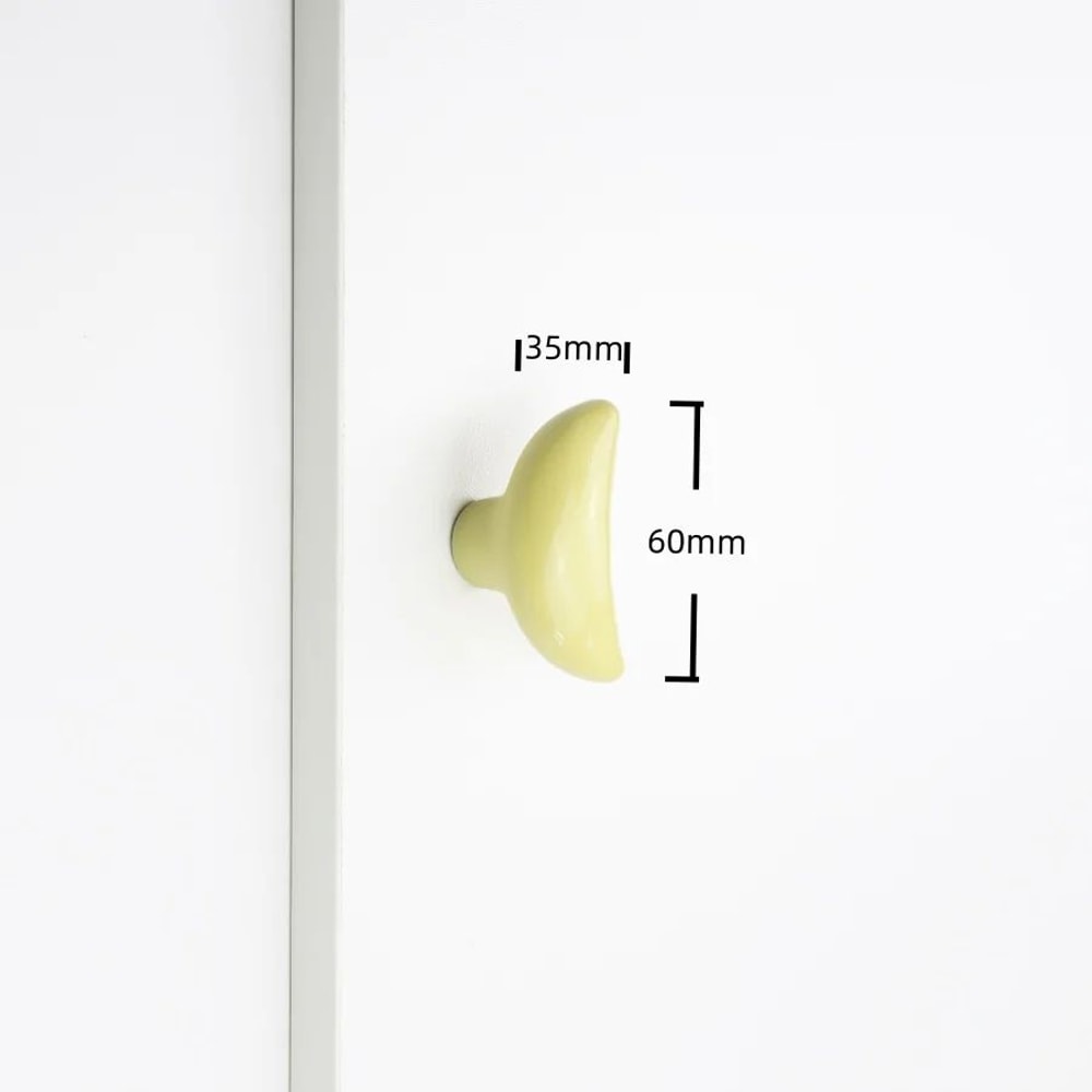 Cute Ceramic Star Moon Cloud Cabinet Knobs 13