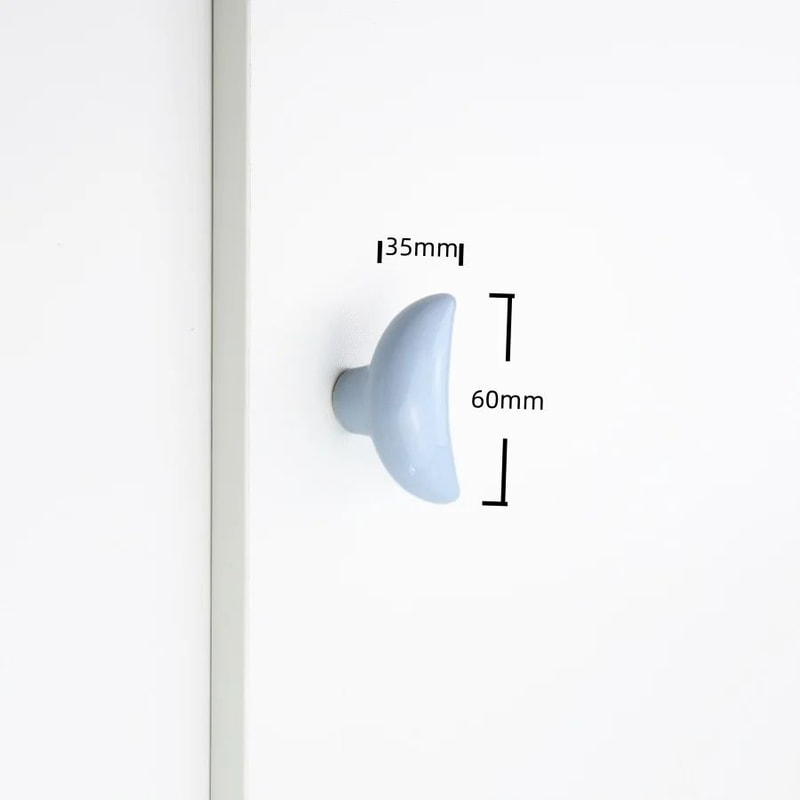 Cute Ceramic Star Moon Cloud Cabinet Knobs 14