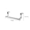 Stainless Steel Cabinet Door Towel Bar Rack 8
