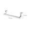 Stainless Steel Cabinet Door Towel Bar Rack 7