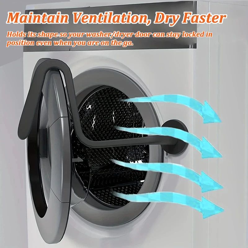 Magnetic Silicone Washer Door Prop Holder 1
