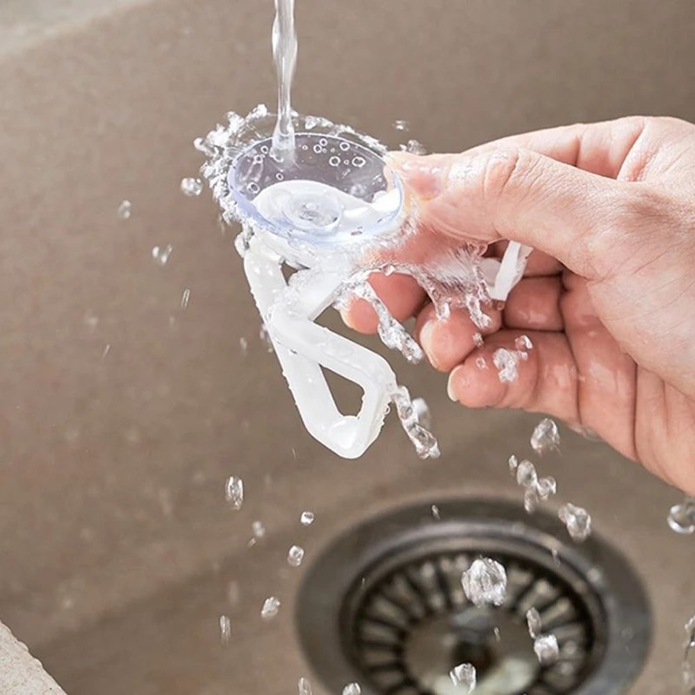 Suction Cup Sink Organizer Sponge Holder Rack 3