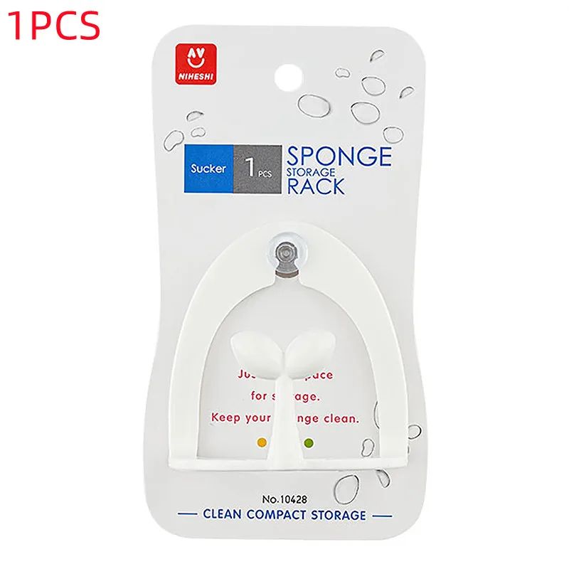 Suction Cup Sink Organizer Sponge Holder Rack 7