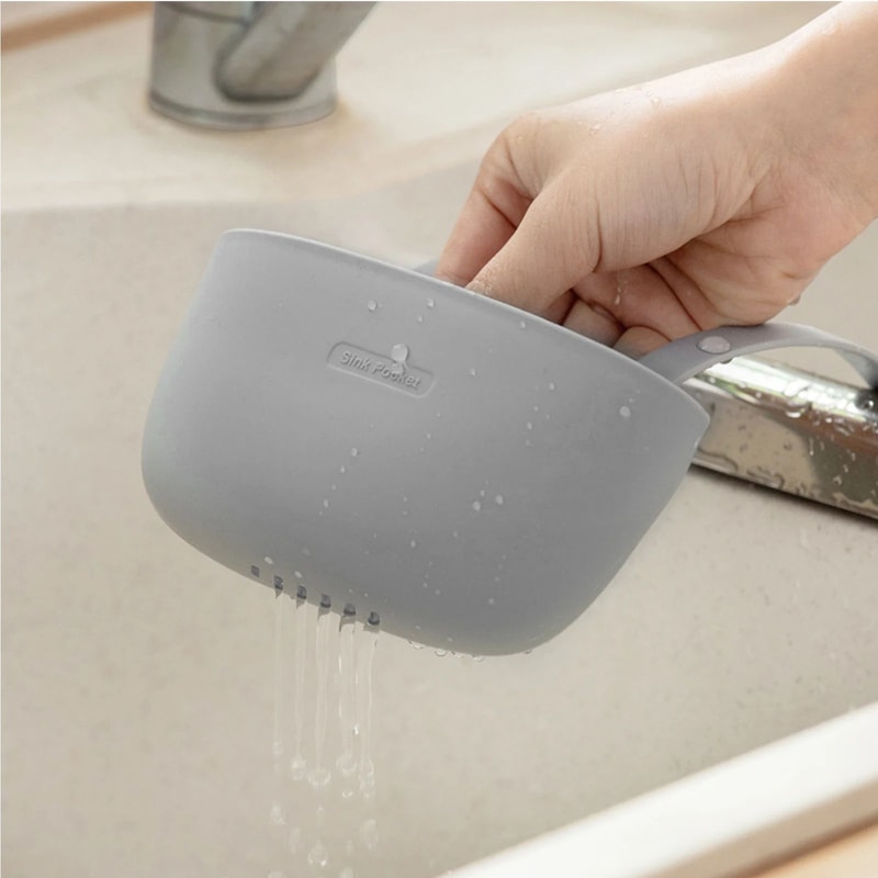 Hanging Sink Drain Basket Sponge Holder 2